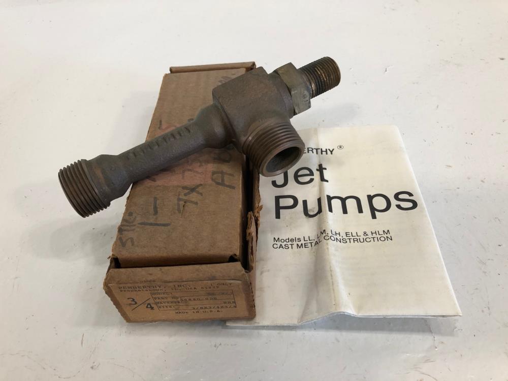 Penberthy Bronze LL 3/4" Low Head Liquid Motive Jet Pump 56840-00